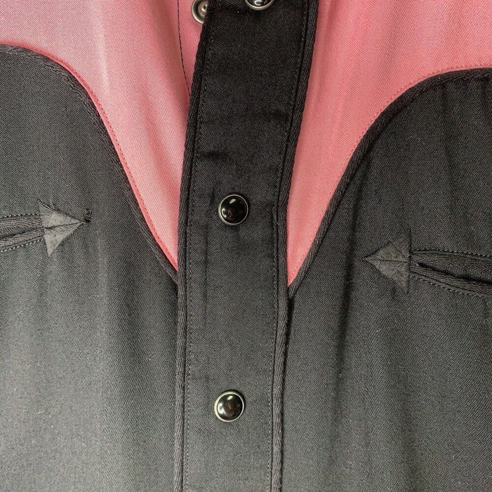 Double RL RRL Ralph Lauren Western Pearl Snap Womens XL New With Defects $228 - Picture 4 of 11